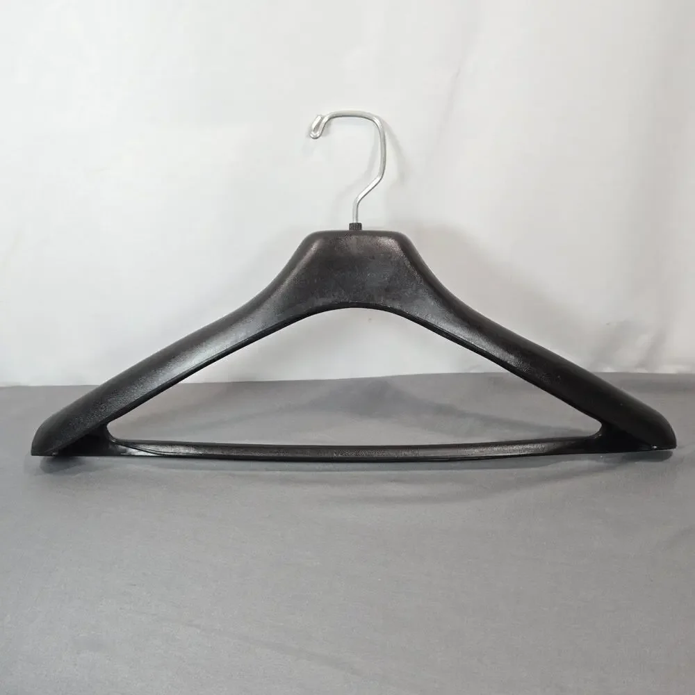 Harley Davidson Clothes Heavy Coat Jacket Hanger Batts Korea Black Plastic Vtg